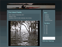 Tablet Screenshot of kayakdiary.net